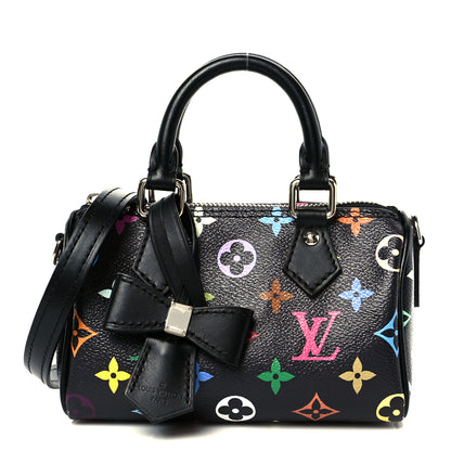 Louis Vuitton LV X TM Monogram Multicolor Nano Speedy Black 1 of 10