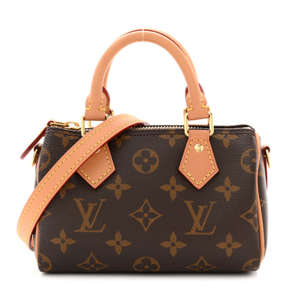 Louis Vuitton Monogram Nano Speedy Bandouliere 1 of 12