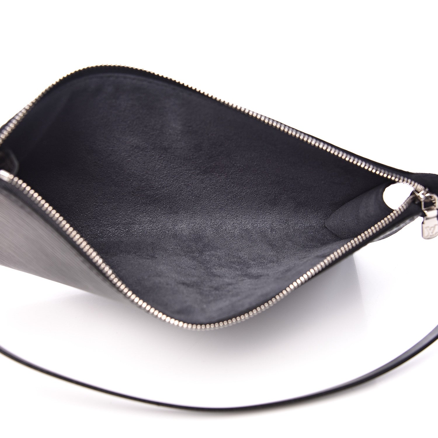 Louis Vuitton Epi Pochette Accessories 24 Black 4 of 6
