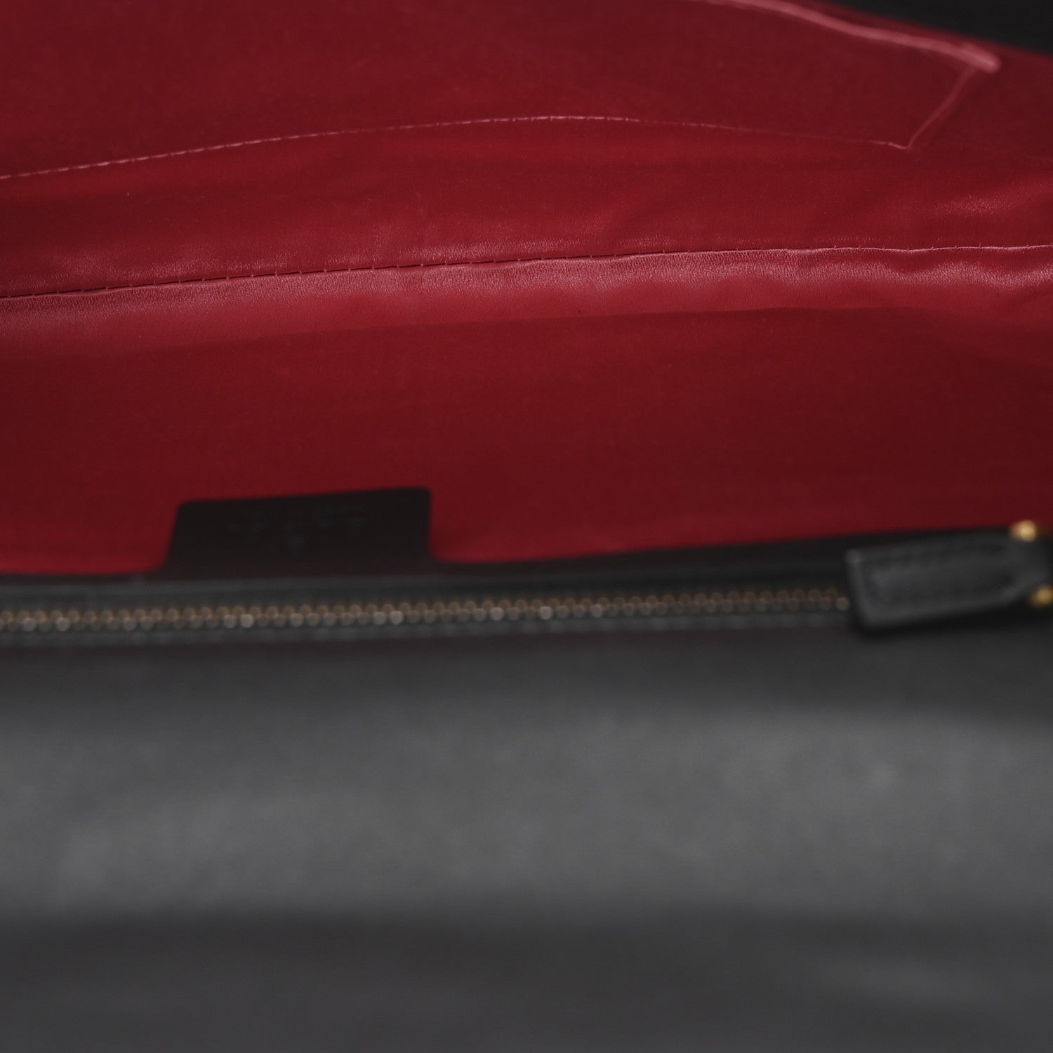Gucci Velvet Matelasse GG Marmont Clutch Black 5 of 7