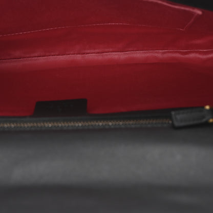 Gucci Velvet Matelasse GG Marmont Clutch Black 5 of 7