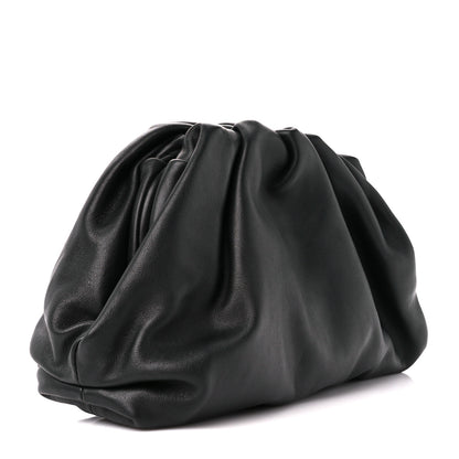 Bottega Veneta Smooth Butter Calf Teen Pouch Black 3 of 11