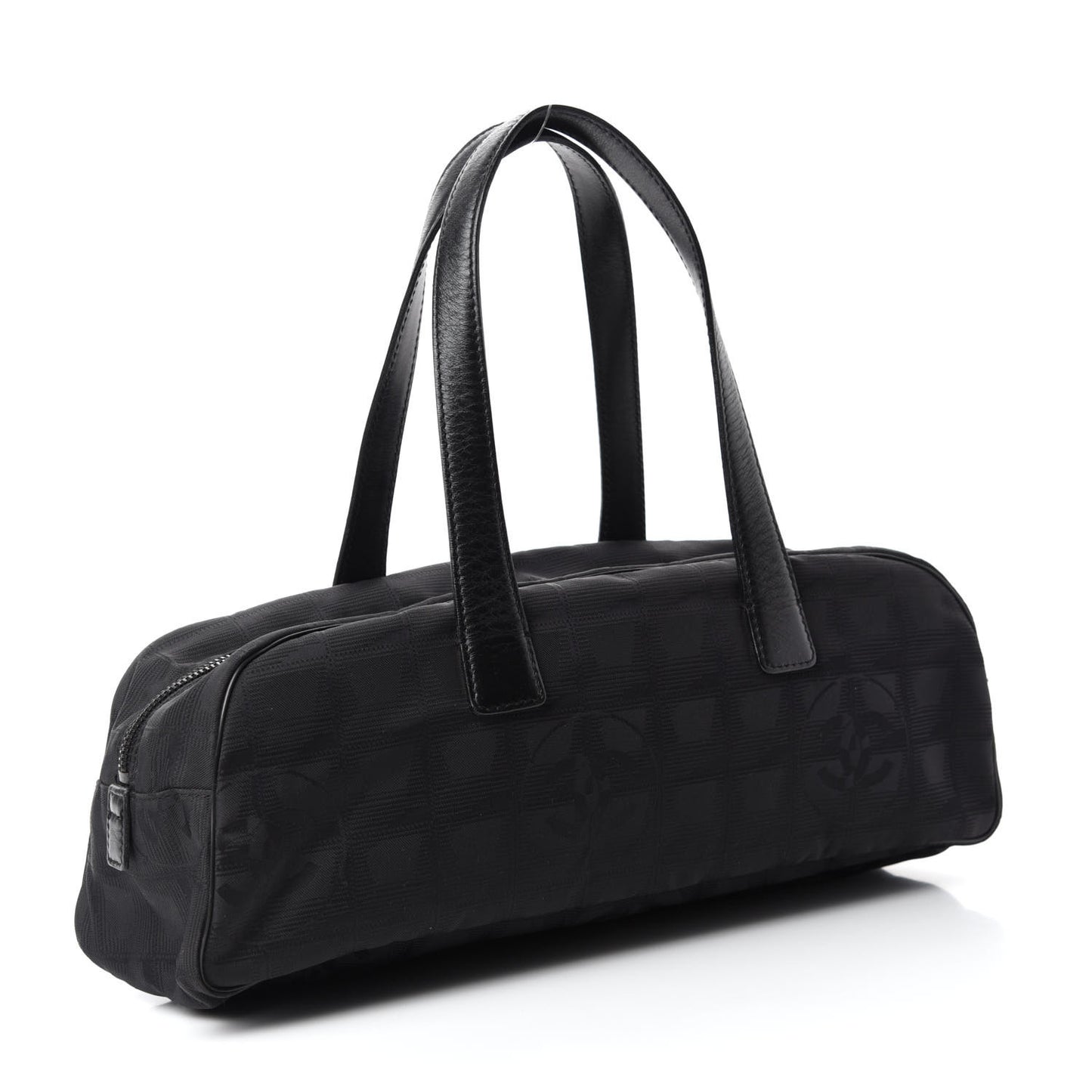 Nylon Travel Bowler Black