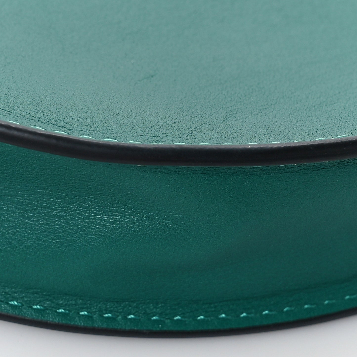 Calfskin Mini Vlogo Hobo Bag Emerald Green