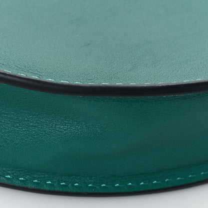 Valentino Garavani Calfskin Mini Vlogo Hobo Bag Emerald Green 7 of 7