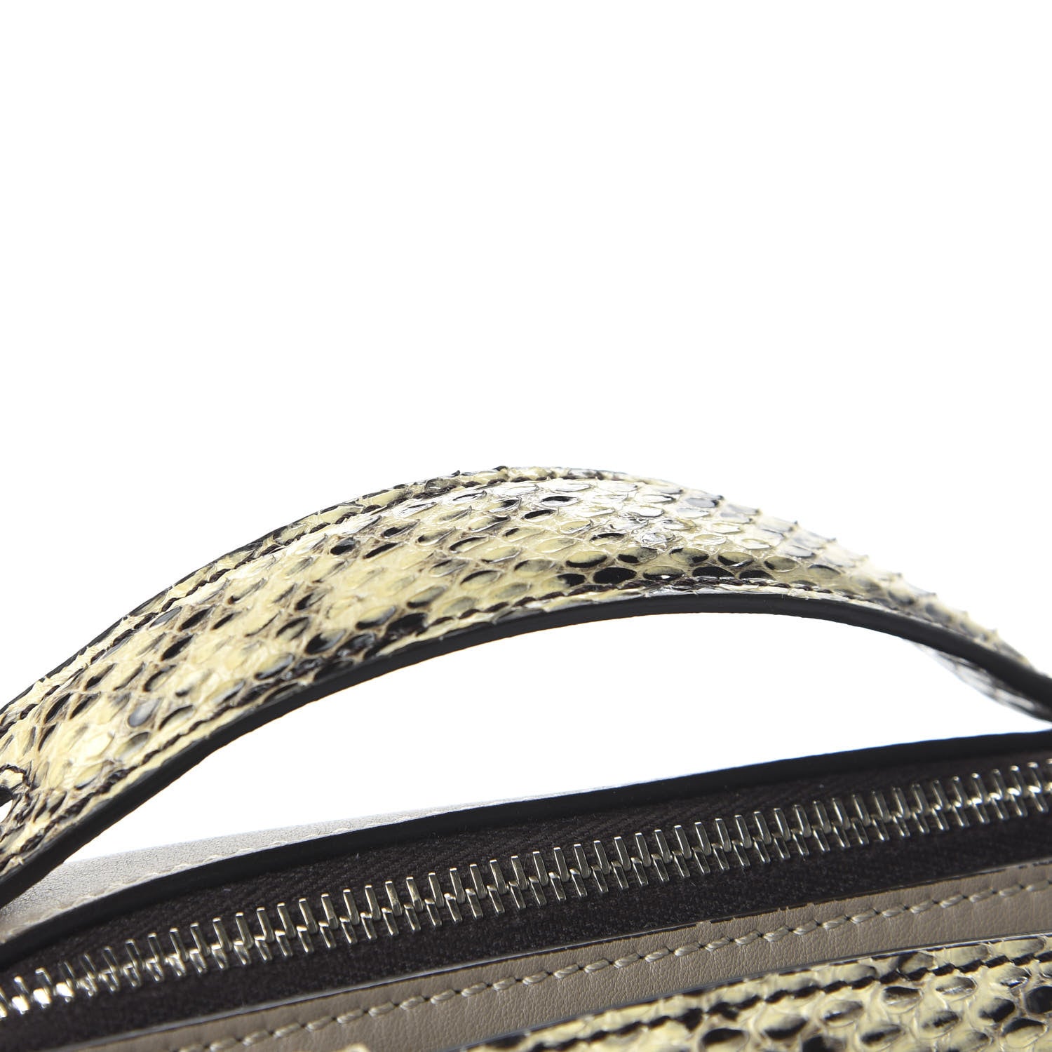 Fendi Vitello Dolce Elaphe Medium By The Way Boston Bag Tortora Multicolor 12 of 12