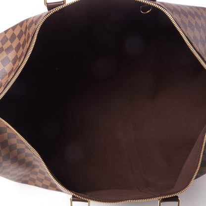 Louis Vuitton Damier Ebene Keepall Bandouliere 55 4 of 9
