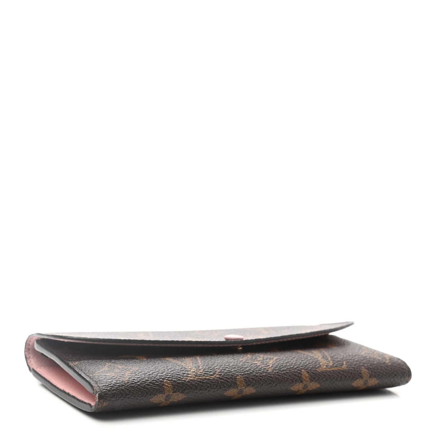 Monogram Emilie Wallet Rose Ballerine