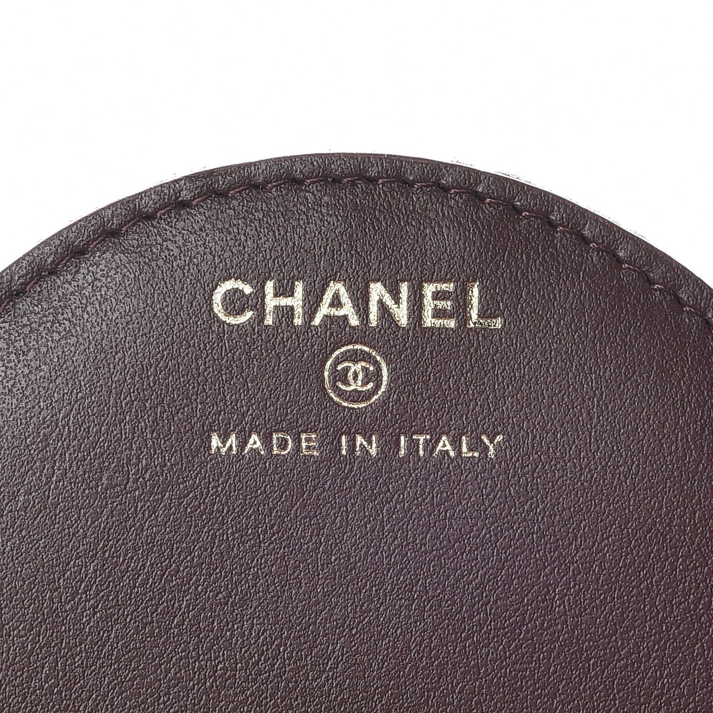 Wool Quilted Paris-Hamburg Charms Pocket Mirror Navy