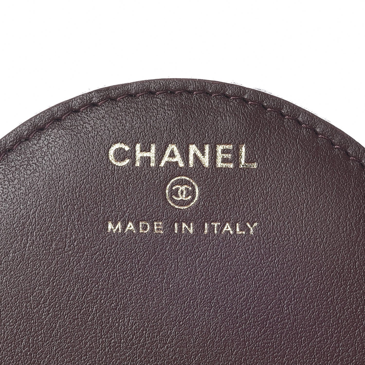 Chanel Wool Quilted Paris-Hamburg Charms Pocket Mirror Navy 6 of 6