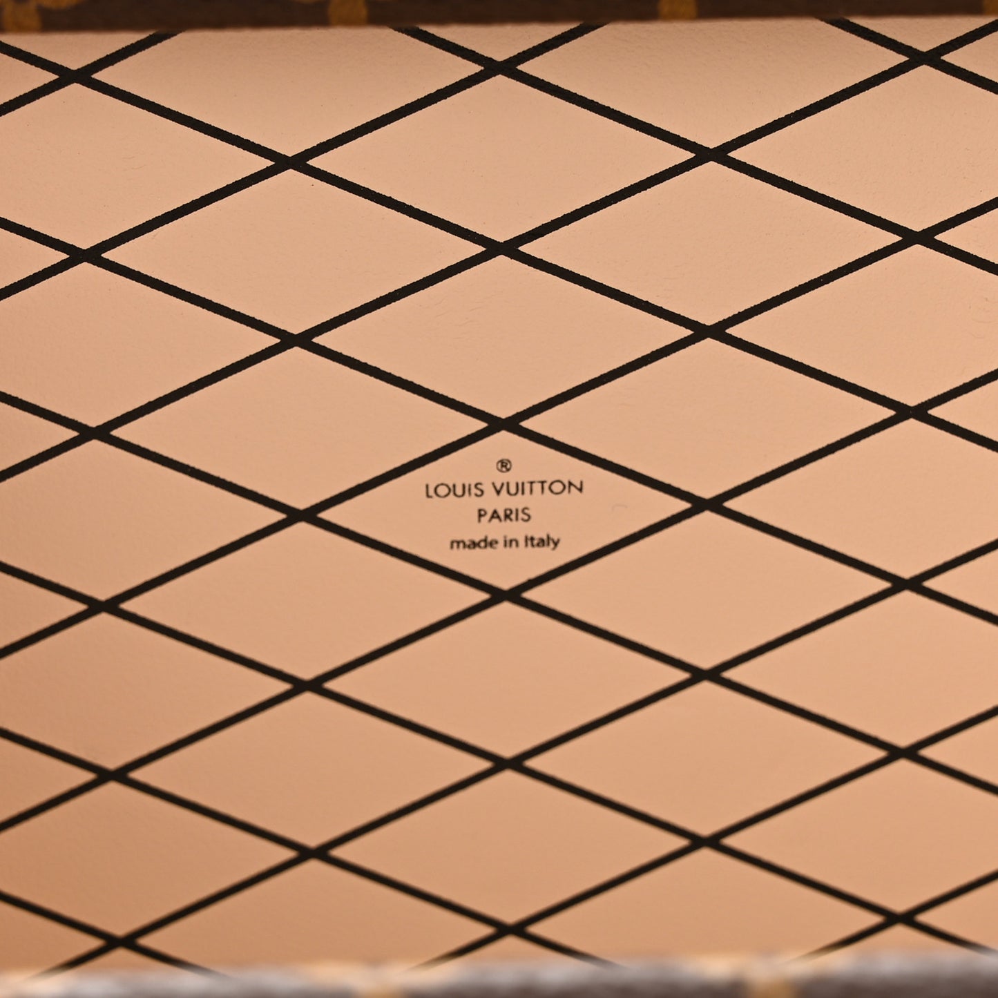 Monogram Petite Malle East West Black