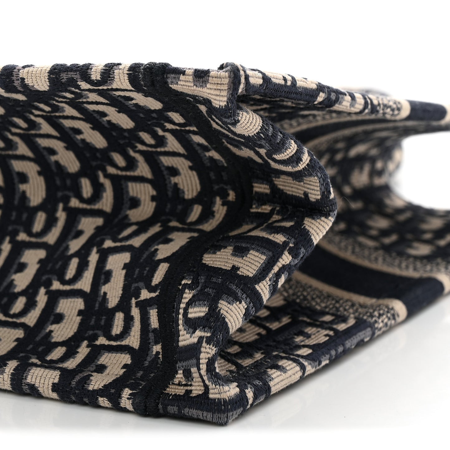 Oblique Medium Book Tote Blue Multicolor