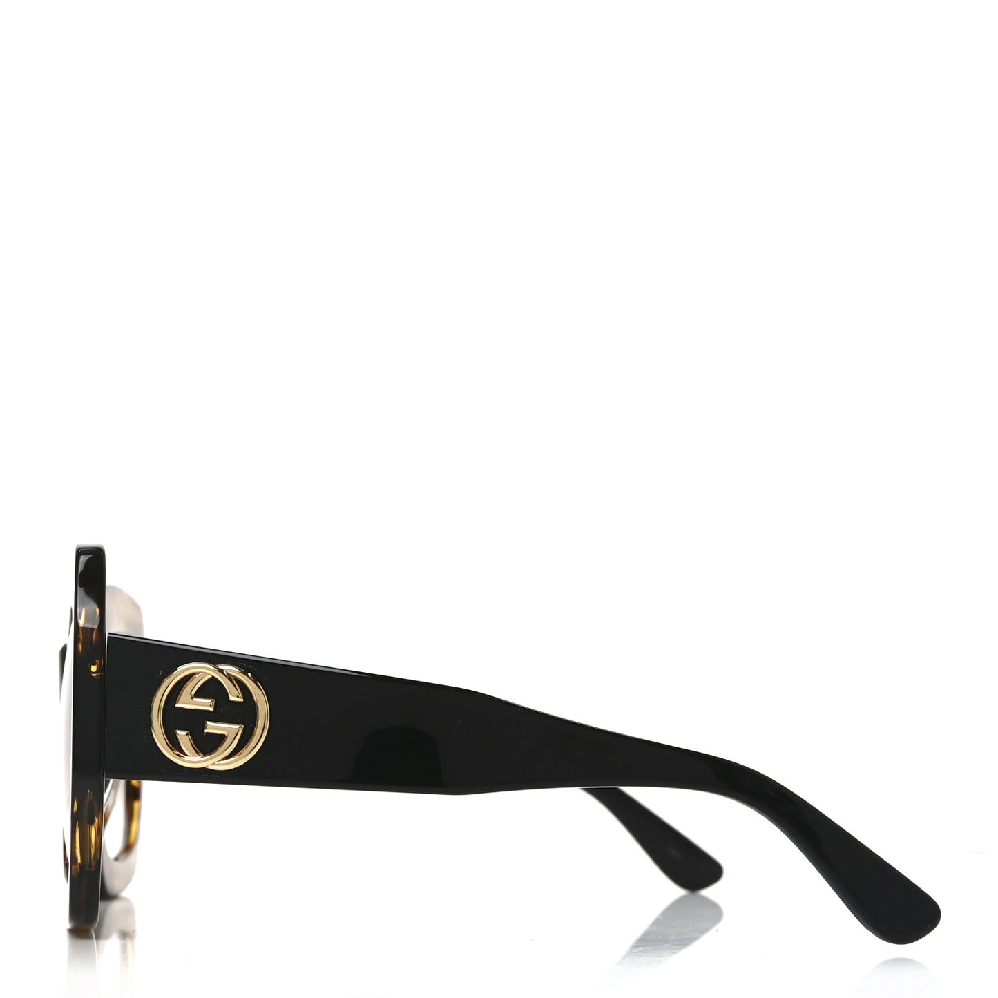 Square Frame GG0178S Sunglasses Havana