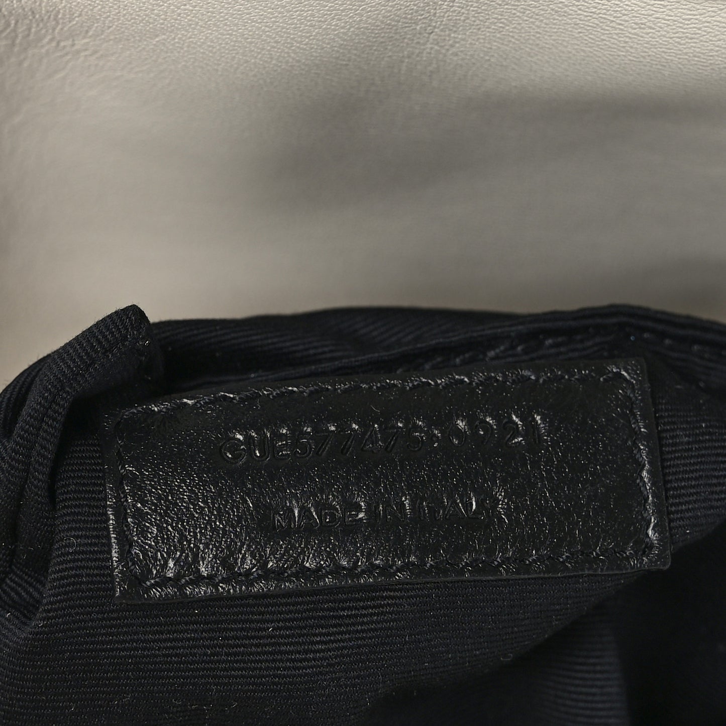 Lambskin Quilted Medium Loulou Puffer Monogram Chain Satchel Crema Soft