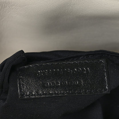 Saint Laurent Lambskin Quilted Medium Loulou Puffer Monogram Chain Satchel Crema Soft 7 of 9