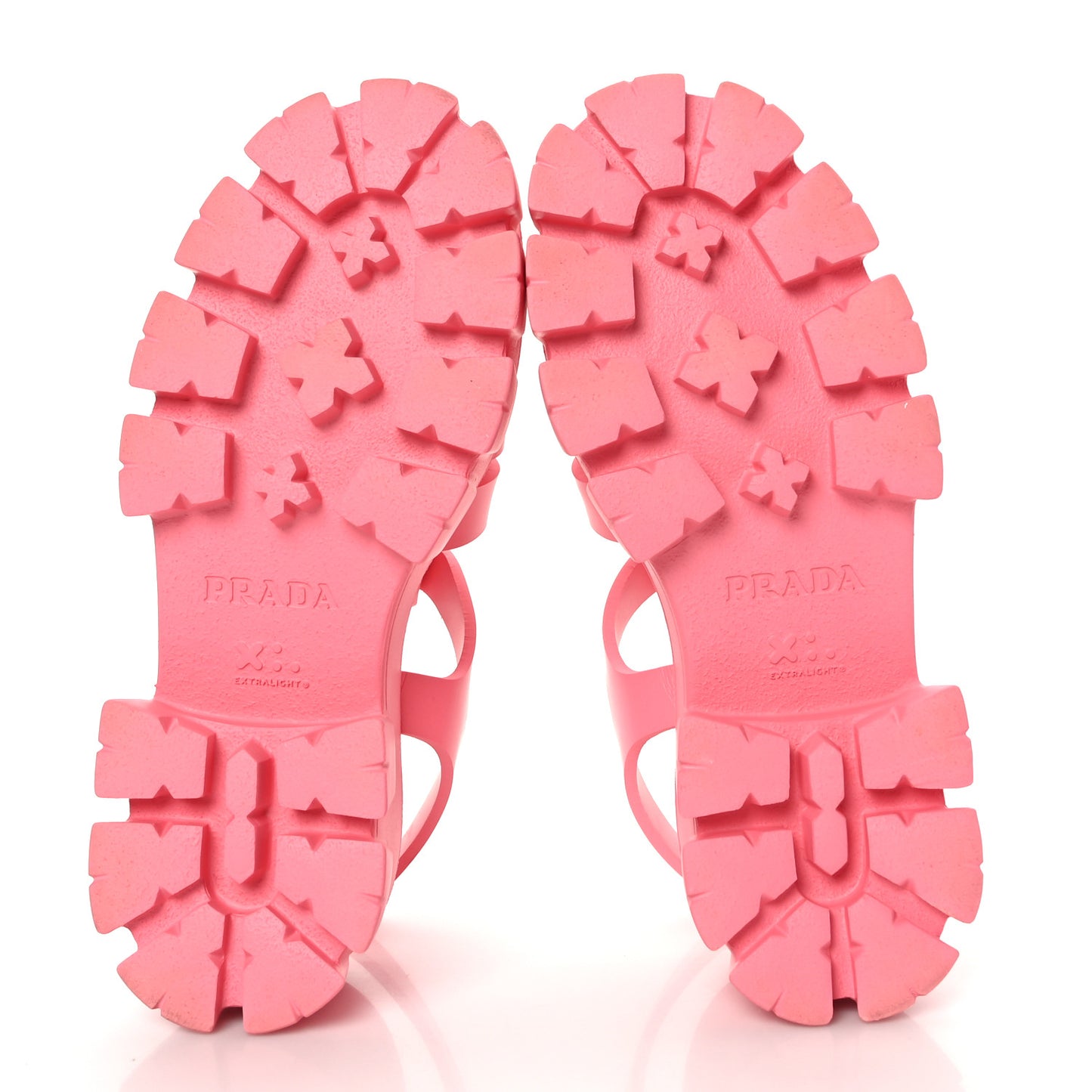 Foam Rubber Metal Triangle Logo Monolith 55mm Cage Sandals 39 Begonia