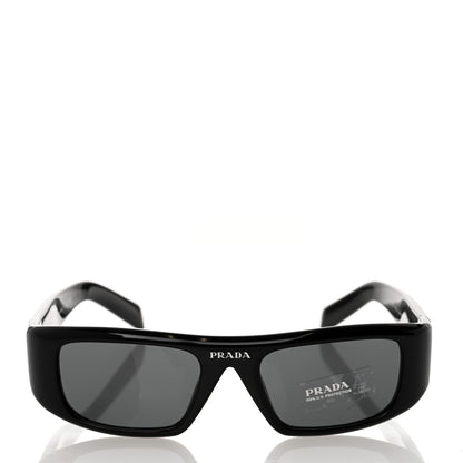 Prada Acetate Sunglasses SPR 20W Black 2 of 8
