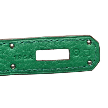 Hermes Taurillon Clemence Birkin 35 Menthe 7 of 10