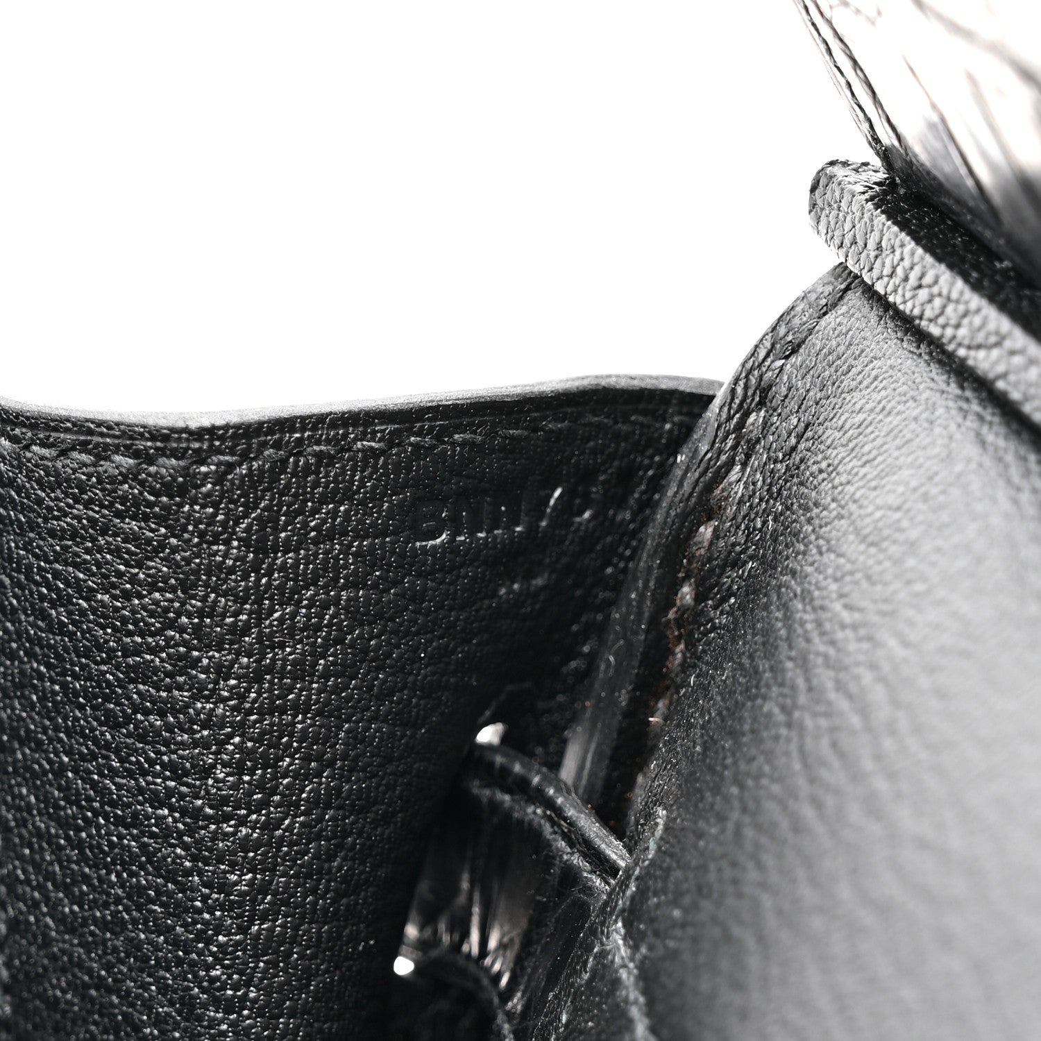 Hermes Togo Matte Niloticus Crocodile Birkin Touch 30 Black 6 of 11