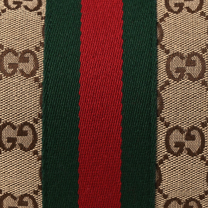 Gucci GG Monogram Web Large Giglio Tote Beige Brown 8 of 12