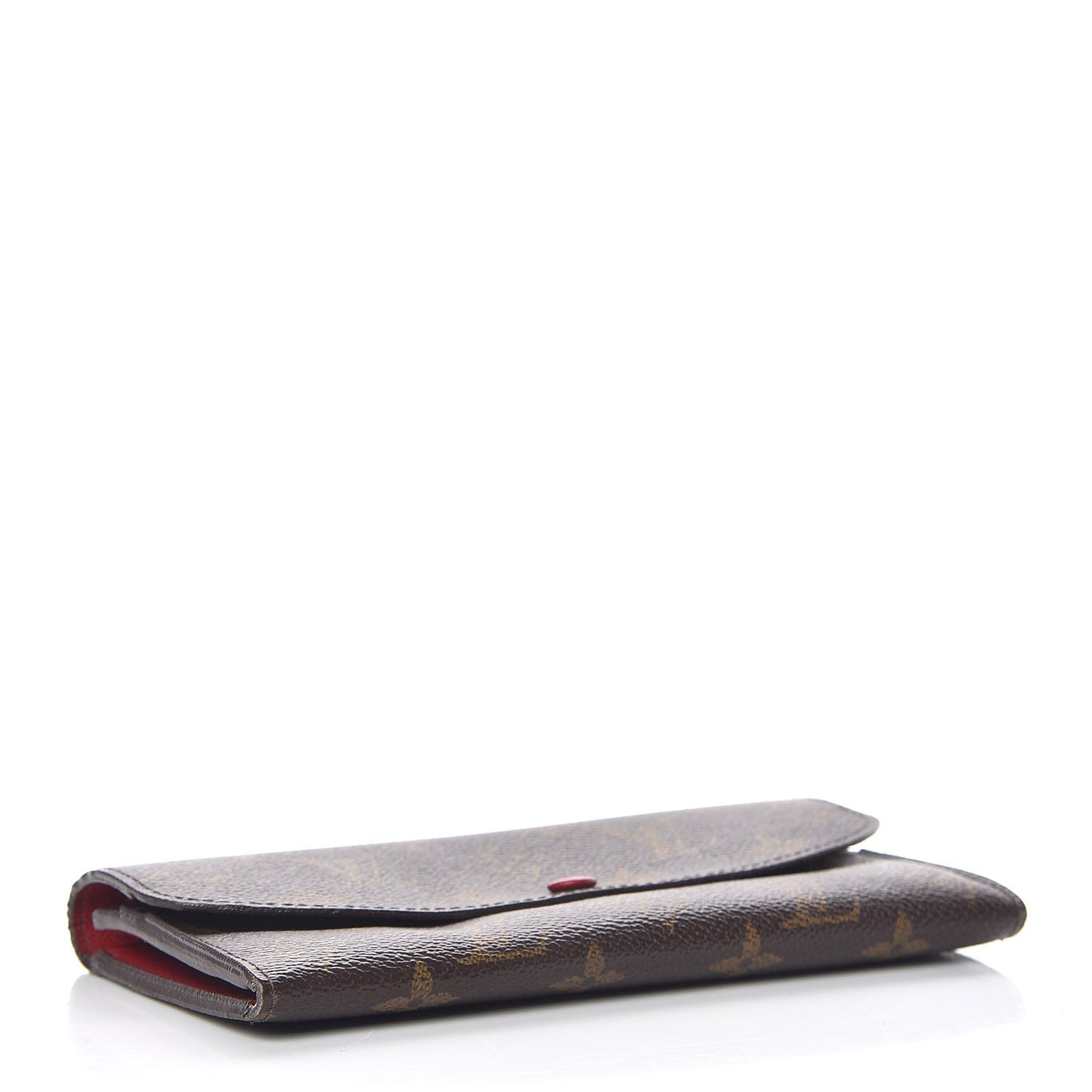Monogram Emilie Wallet Red