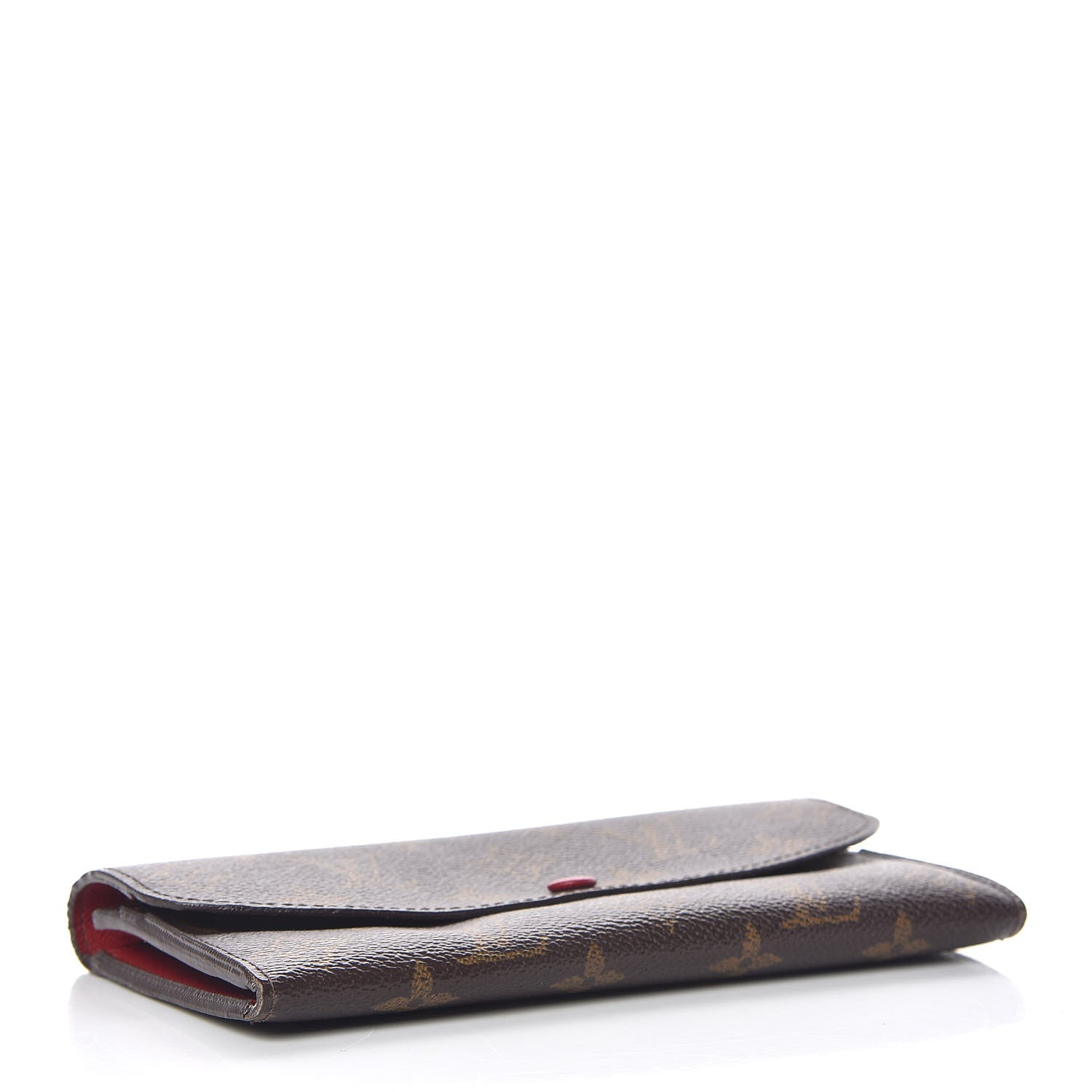 Louis Vuitton Monogram Emilie Wallet Red 4 of 11