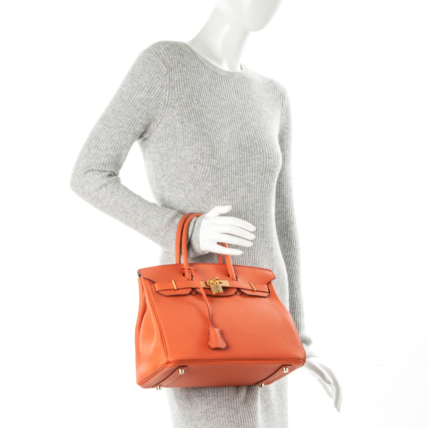Togo Birkin 30 Orange