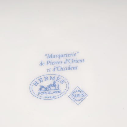 Hermes Porcelain Marqueterie de Pierres d'Orient et d'Occident Salad Plate 6 of 6