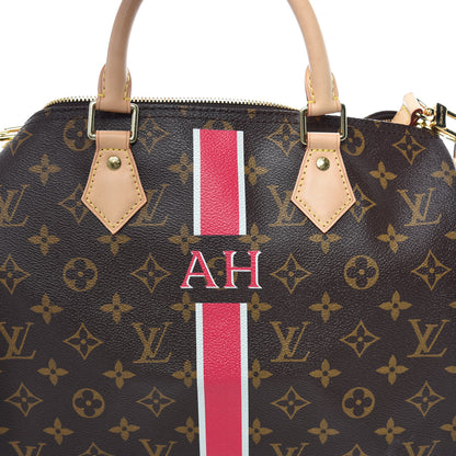 Louis Vuitton Monogram My LV Heritage Speedy Bandouliere 30 Fuchsia White 8 of 10