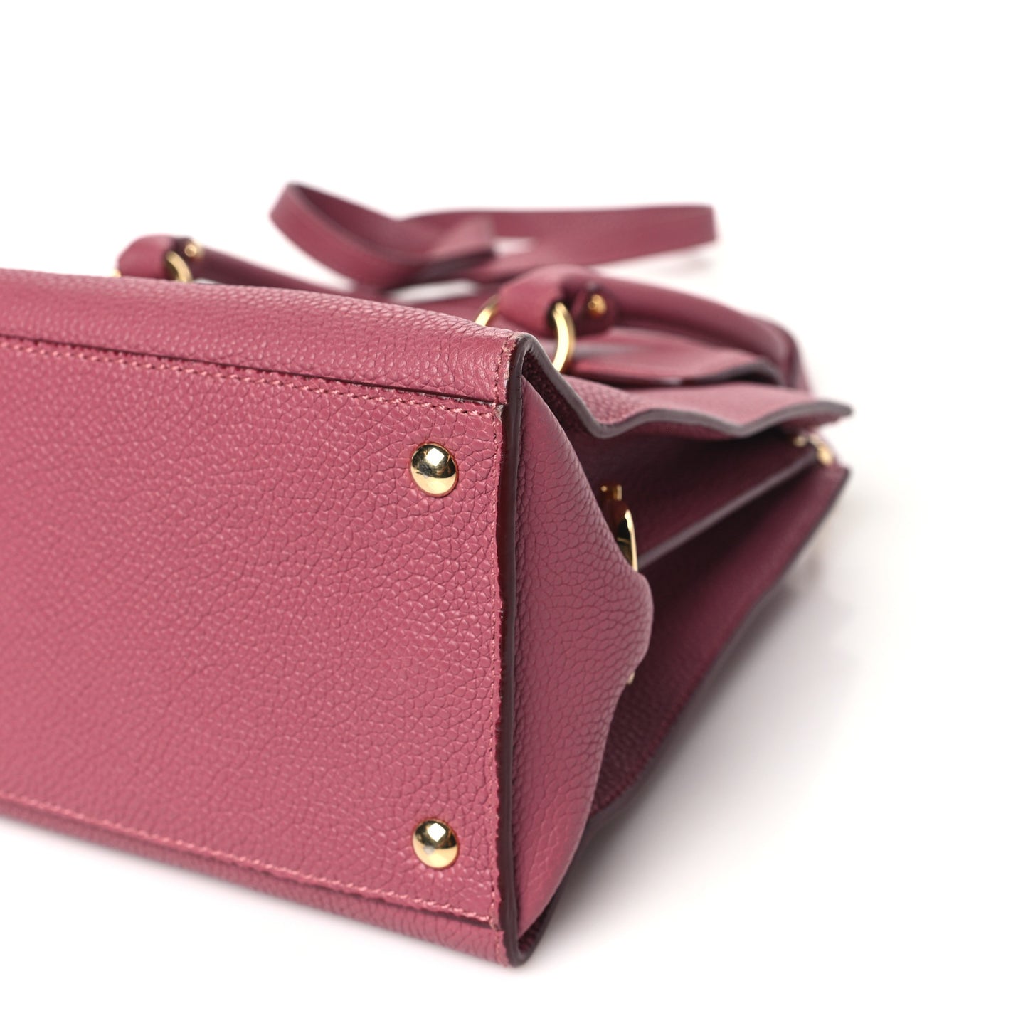 Calfskin Lotty Satchel Griotte