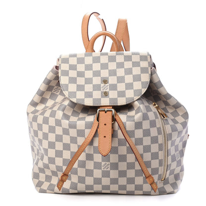 Louis Vuitton Damier Azur Sperone Backpack 1 of 9
