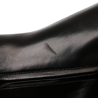 Saint Laurent Nappa Loulou Ankle Zip Boot 37 Black 9 of 10