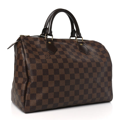 Louis Vuitton LOUIS VUITTON Damier Ebene Speedy 30 3 of 8