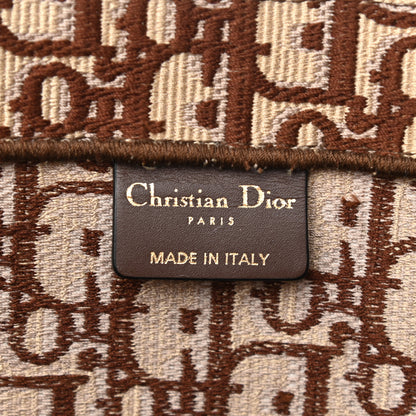Christian Dior Oblique Book Tote Brown Multicolor 6 of 10