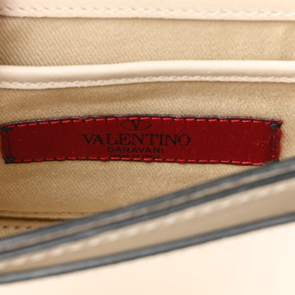 Valentino Garavani Vitello Rockstud Flap Crossbody Bag Light Ivory 6 of 8