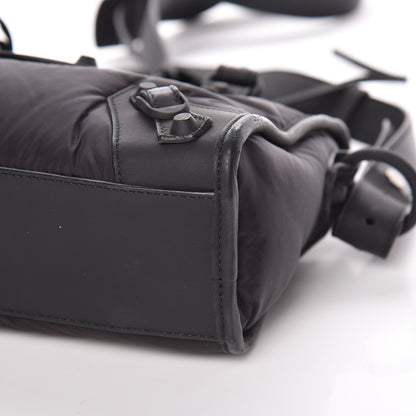 Balenciaga Nylon Agneau Mini City Black 6 of 12