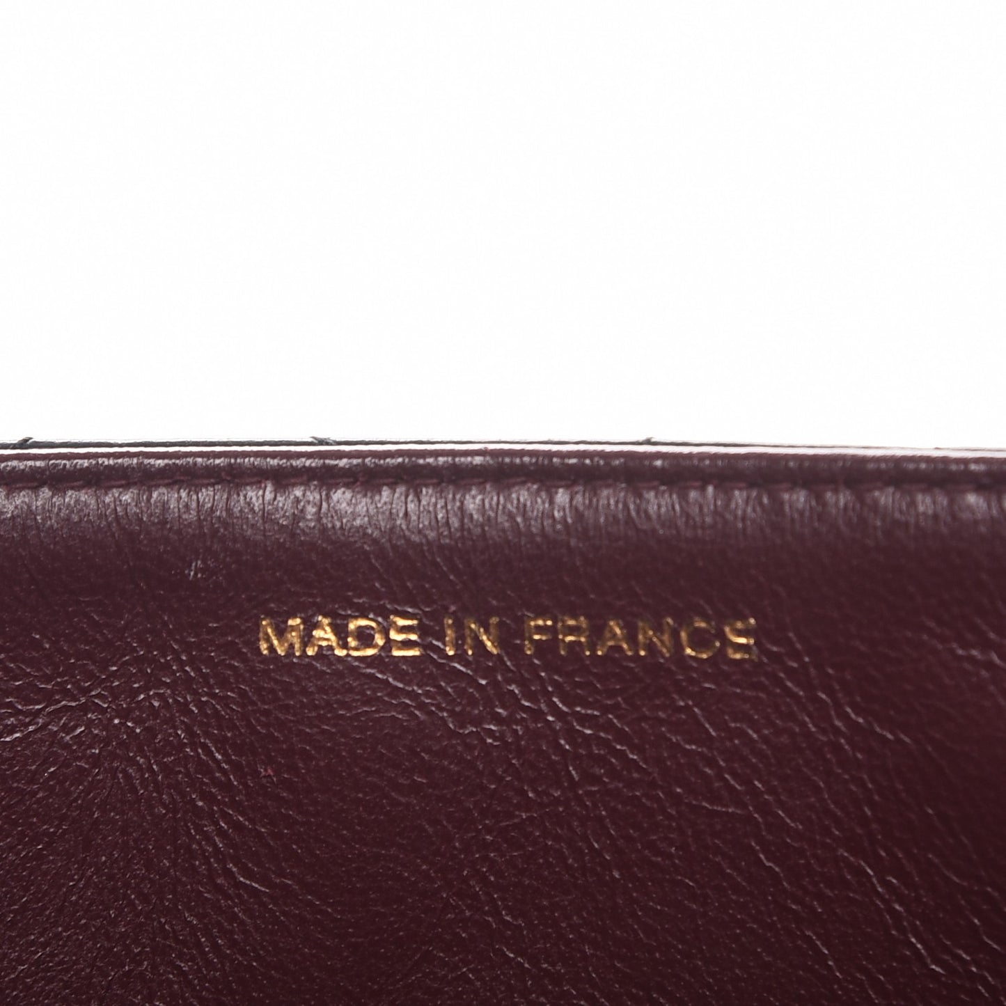 Lambskin Jumbo Flap Black