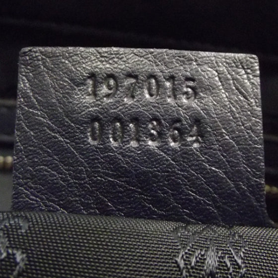 Crystal GG Hysteria Clutch Blue