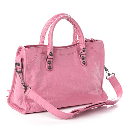 Balenciaga Agneau Classic Hardware S City Rose Guimauve 3 of 8