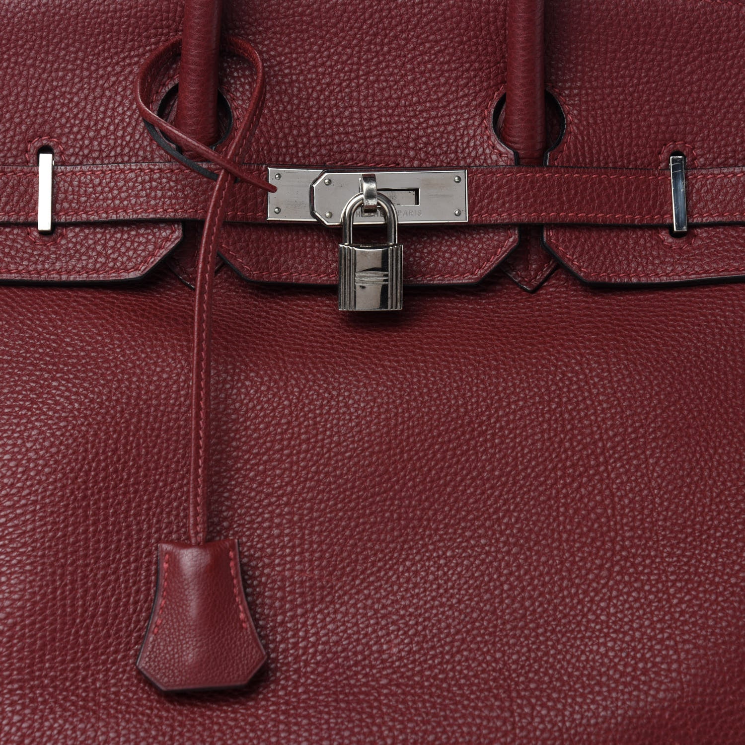 Hermes Togo Birkin 35 Rouge H 17 of 17