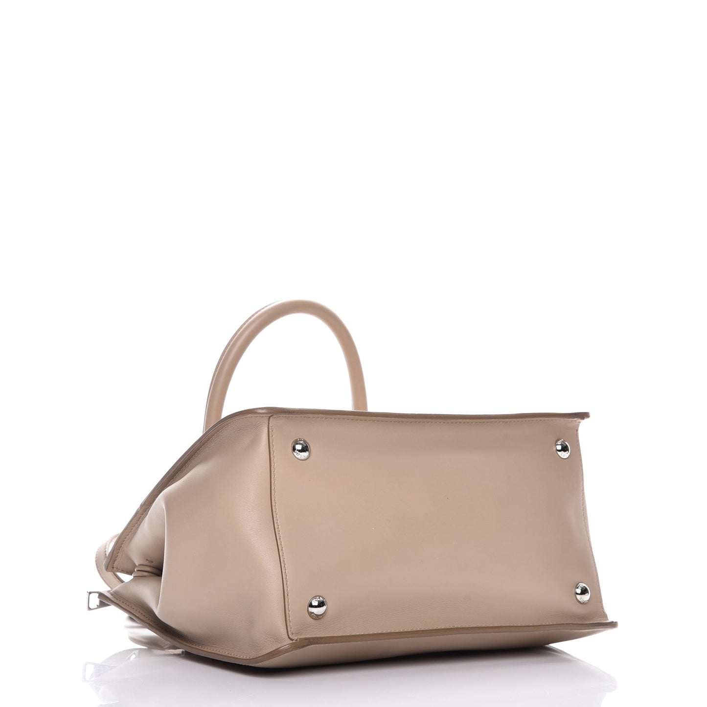 City Calf Shopping Tote Cammeo