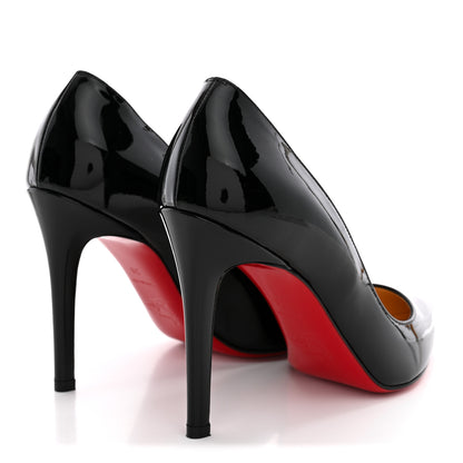 Christian Louboutin Patent Pigalle Follies 100 Pumps 36 Black 5 of 11