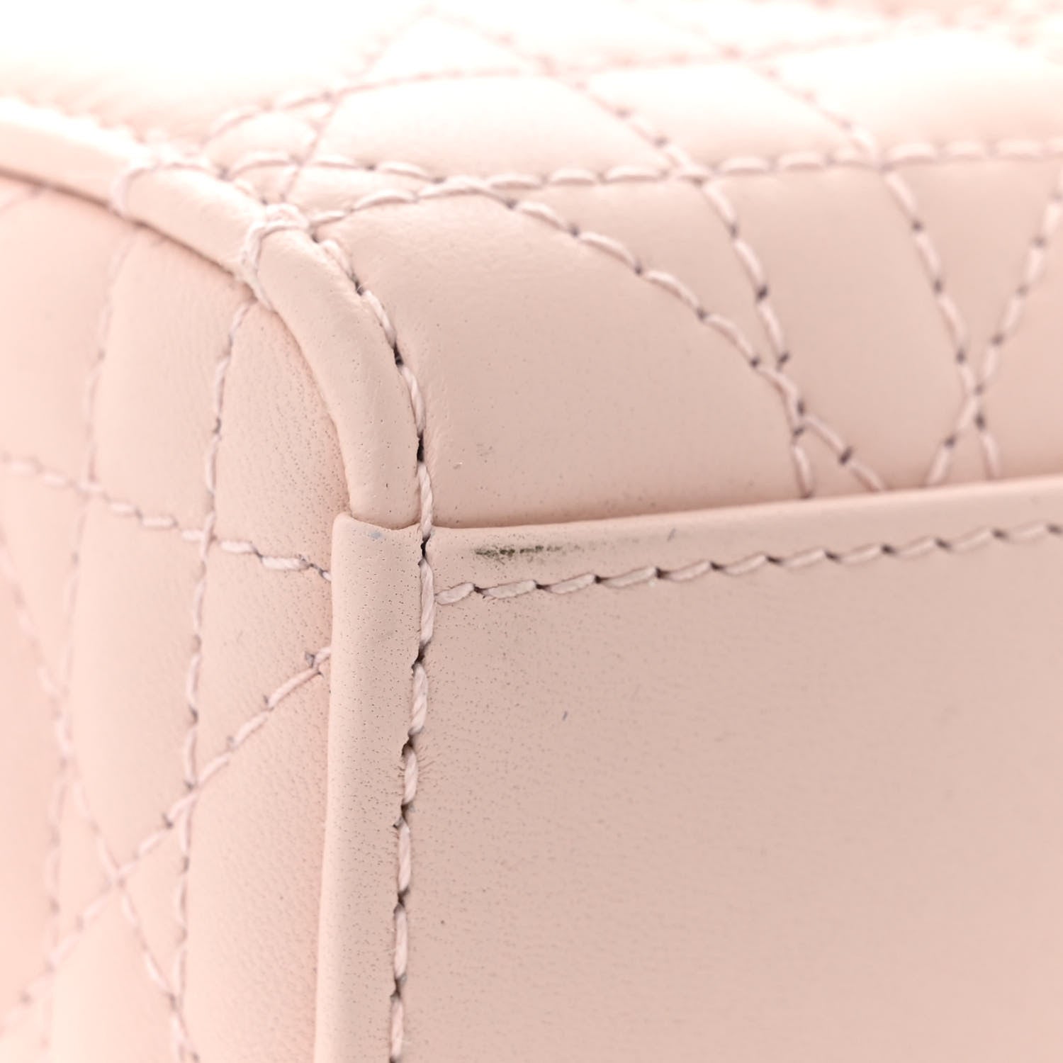 Christian Dior Lambskin Cannage Medium Lady D-Joy Light Pink 11 of 13