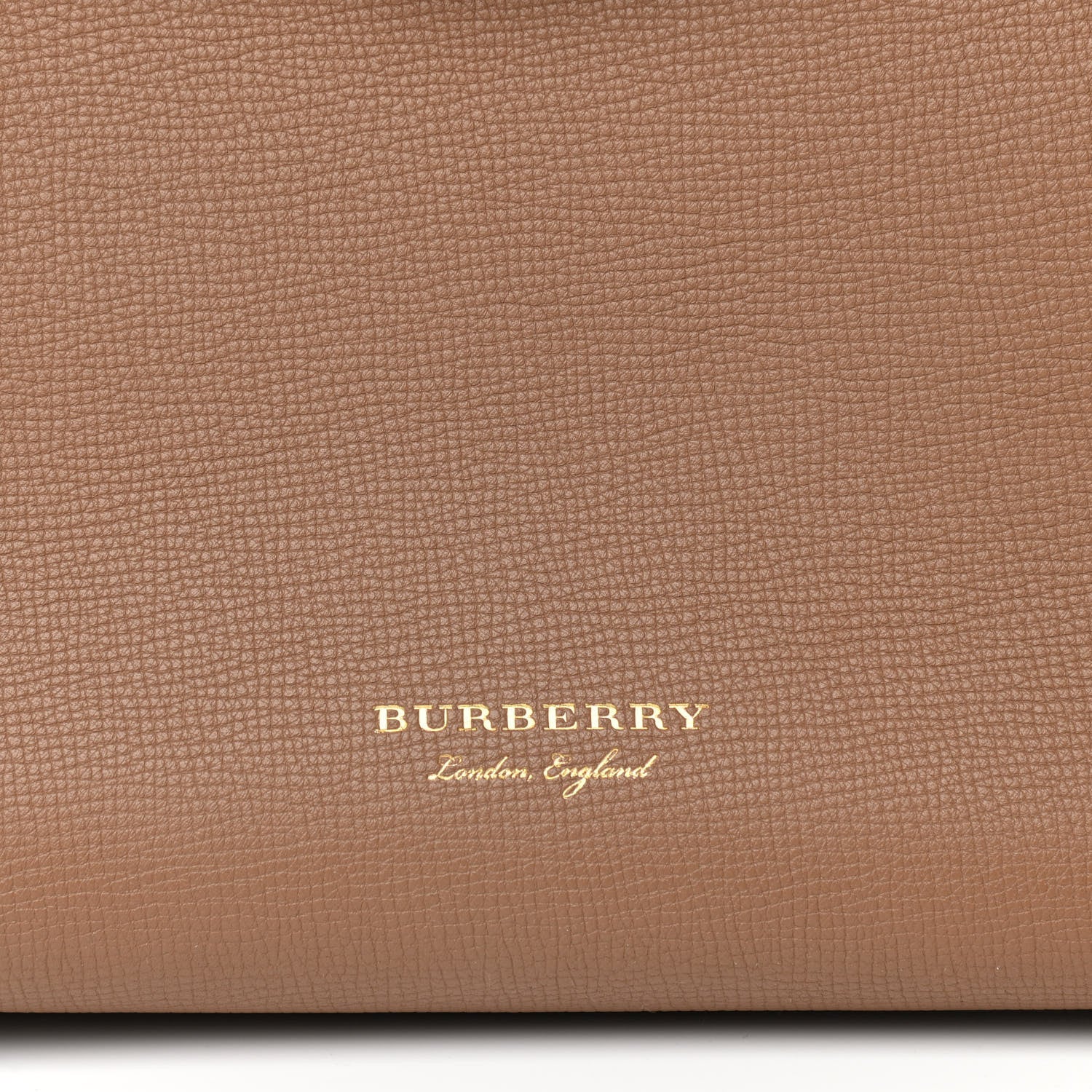 Burberry Derby Calfskin House Check Medium Camberley Dark Sand 6 of 8