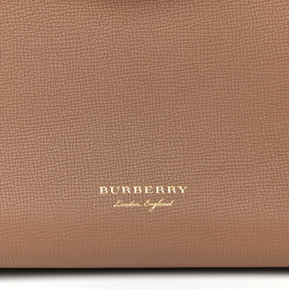 Burberry Derby Calfskin House Check Medium Camberley Dark Sand 6 of 8
