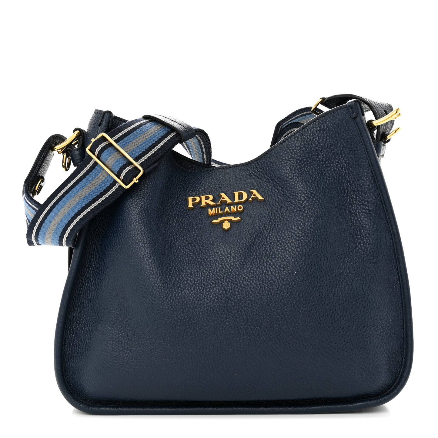 Vitello Daino Hobo Messenger Bag Baltico
