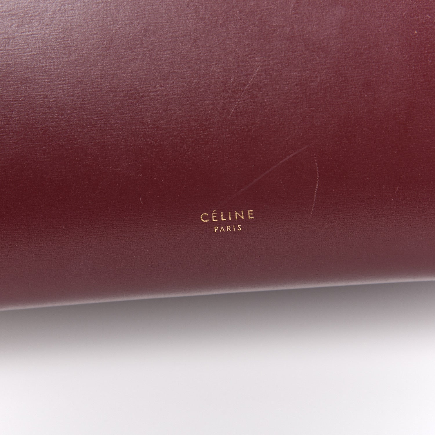 Celine Natural Calfskin Mini Belt Bag Burgundy 6 of 10