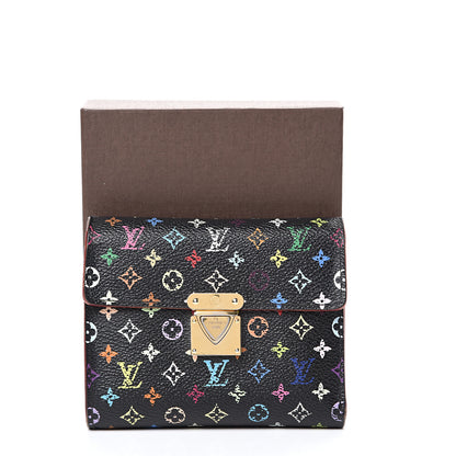 Louis Vuitton Monogram Multicolor Koala Wallet Black 18 of 18