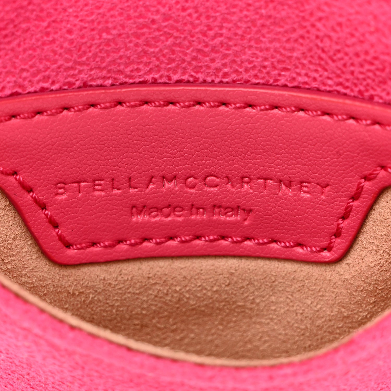 Stella McCartney Shaggy Deer Phone Holder Crossbody Hot Pink 6 of 13