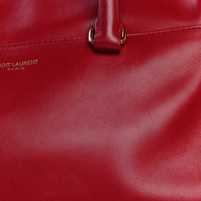Saint Laurent Calfskin Classic Baby Duffle Red 18 of 21